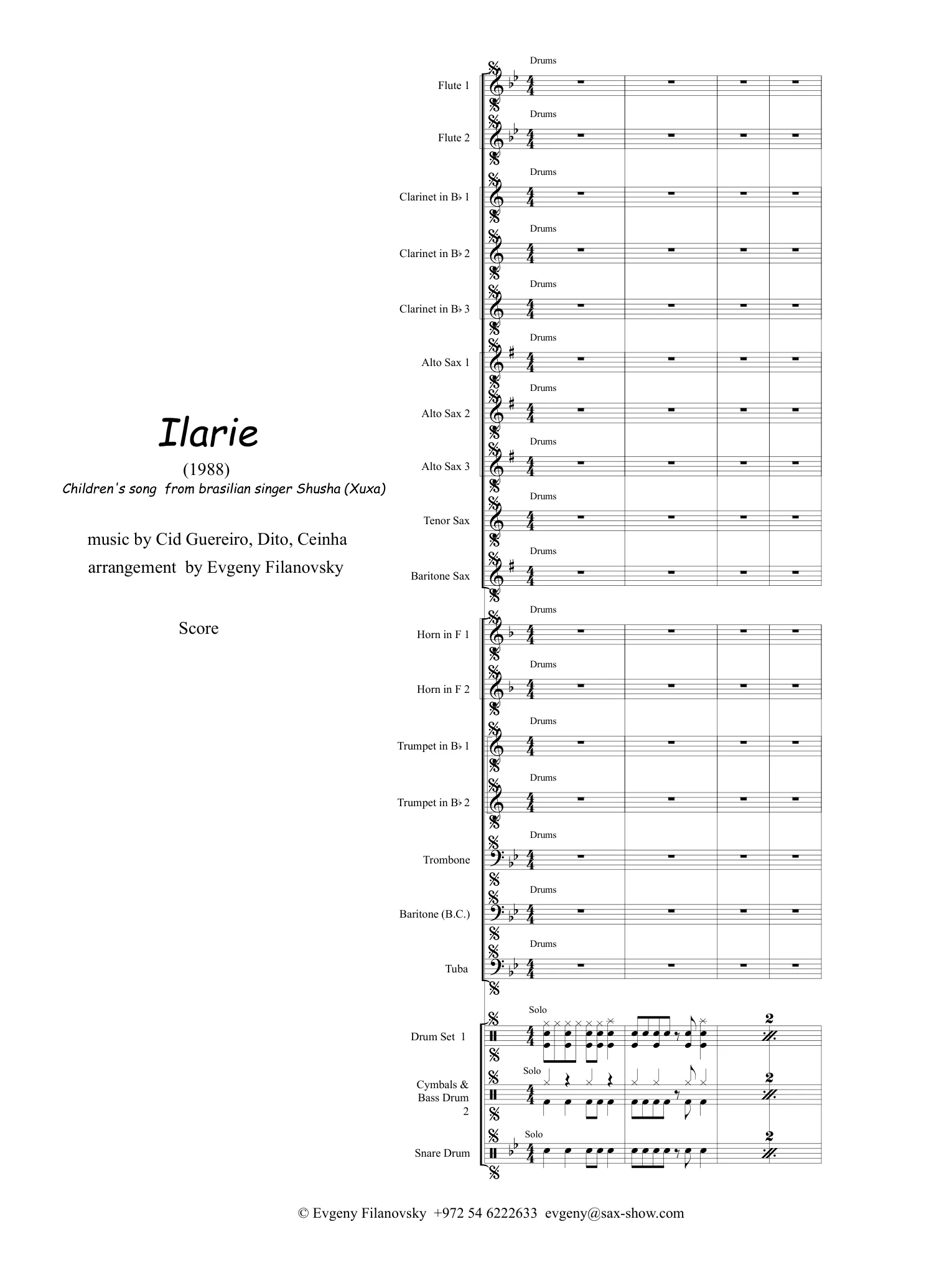 First page of Ilarie
